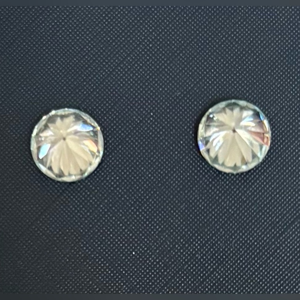 Moissanite - pair of 1 ct stones - Picture 2 of 3